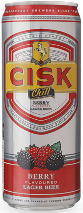 Cisk Chill Berry - aromatisches Bier aus Malta